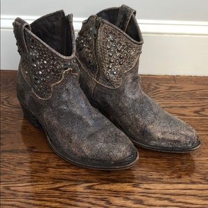 FRYE Deborah Embellished boots